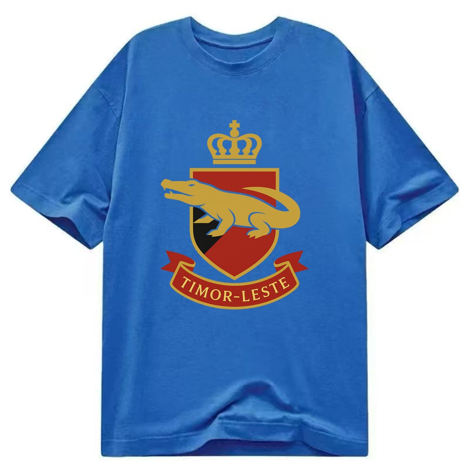 Timor-Leste Royal Logo  - Classic T-shirt - Blue
