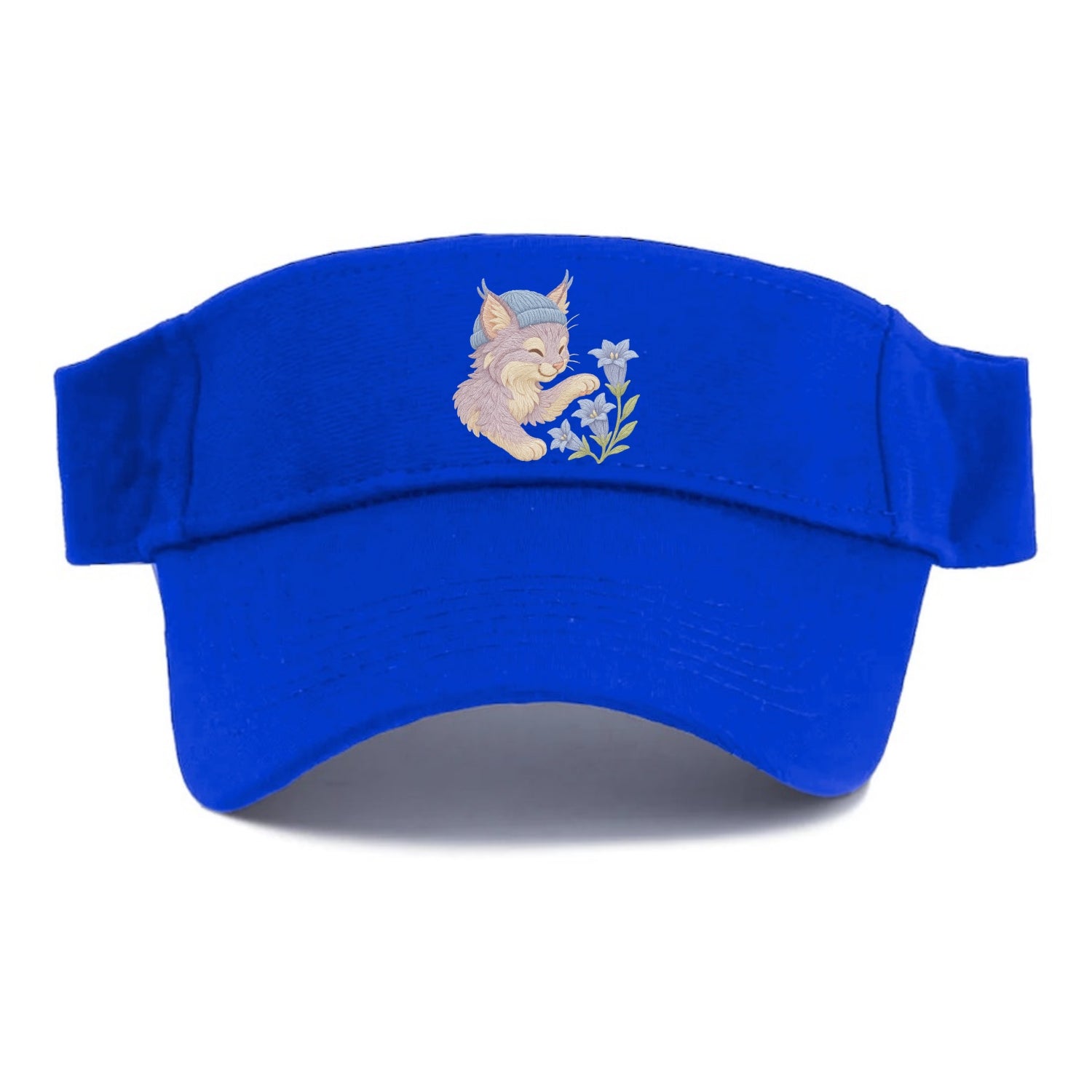 Lynx and Gentian  - Visor - Blue