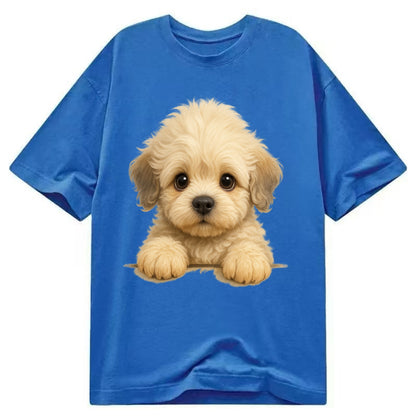 Dandie Dinmont Terrier  - Classic T-shirt - Blue