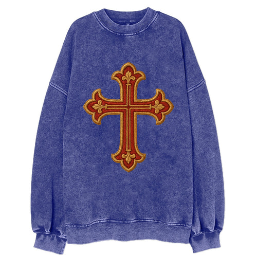 Armenian Cross - Vintage Sweatshirt