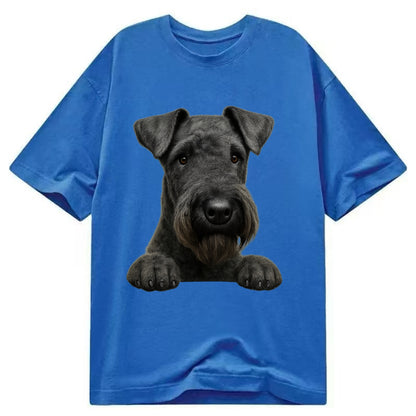 Kerry Blue Terrier  - Classic T-shirt - Blue