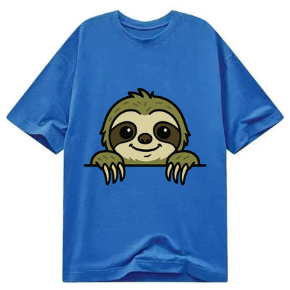 Sloth  - Classic T-shirt - Blue