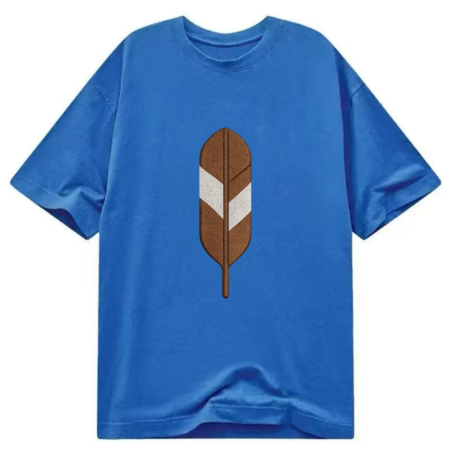 Eagle Feather  - Classic T-shirt - Blue