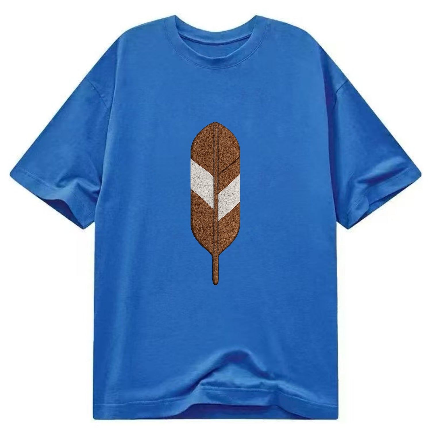 Eagle Feather  - Classic T-shirt - Blue