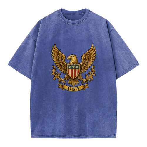 Usa Heritage Eagle 3 - Vintage T-shirt