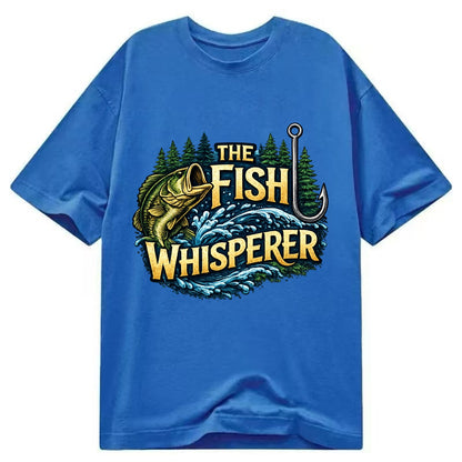 Fish Whisperer - Classic T-shirt - Blue