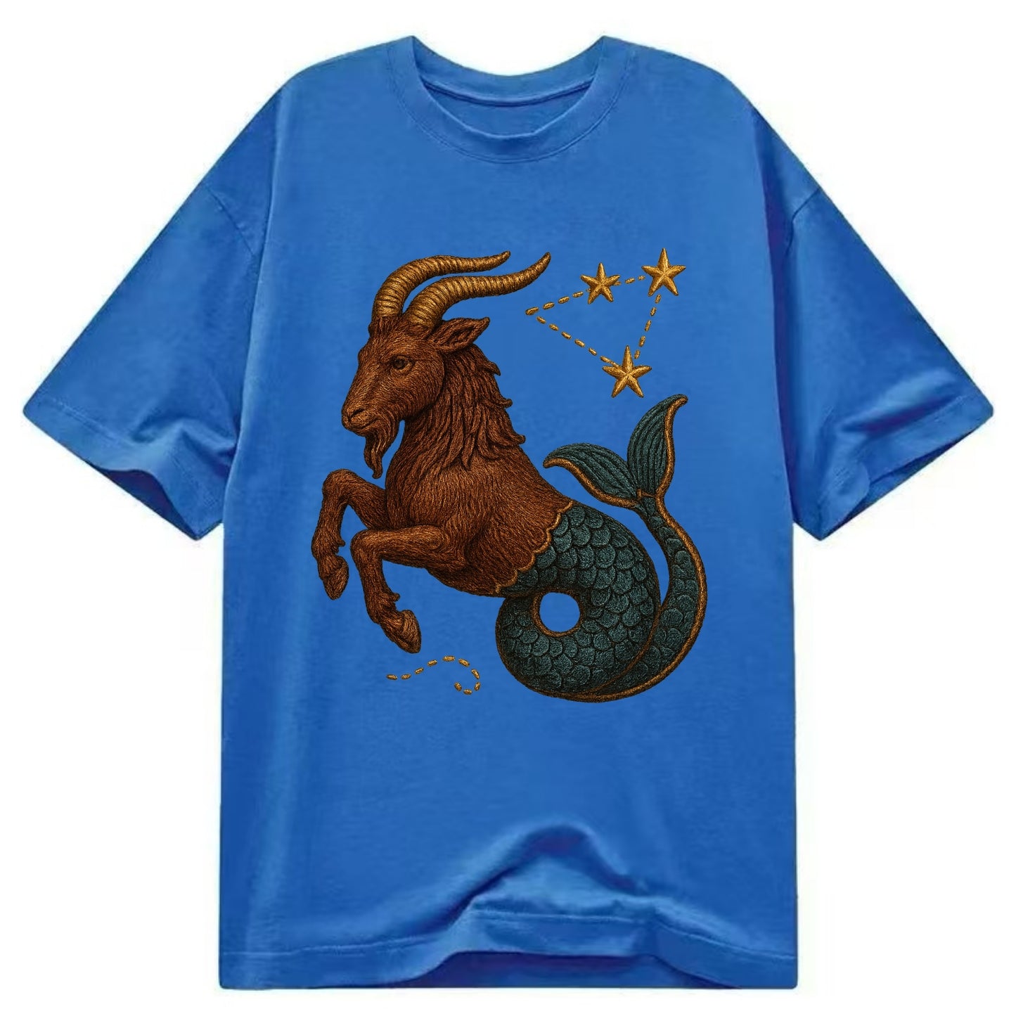 Capricorn Goat  - Classic T-shirt - Blue