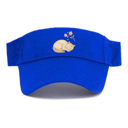 Zen Garden Cat  - Visor - Blue