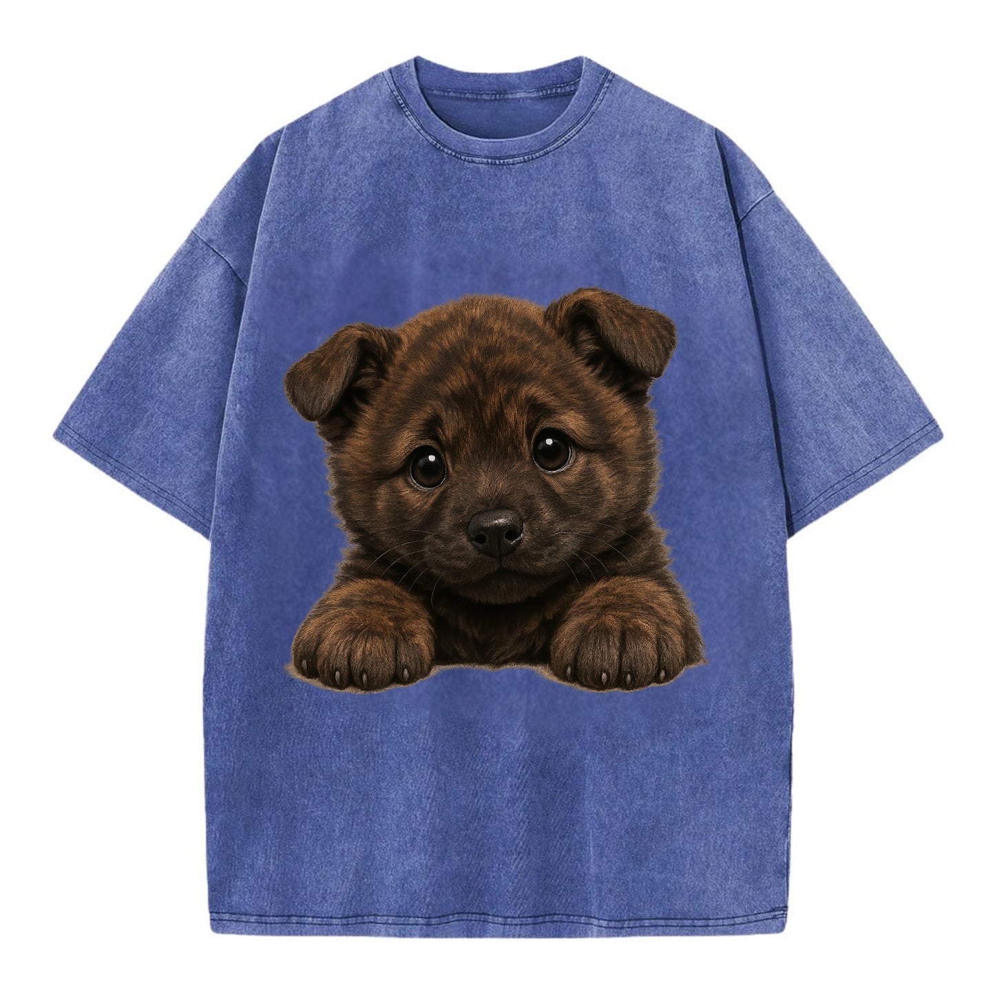 Kai Ken  - Vintage T-shirt - Blue
