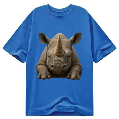 Rhinoceros  - Classic T-shirt - Blue