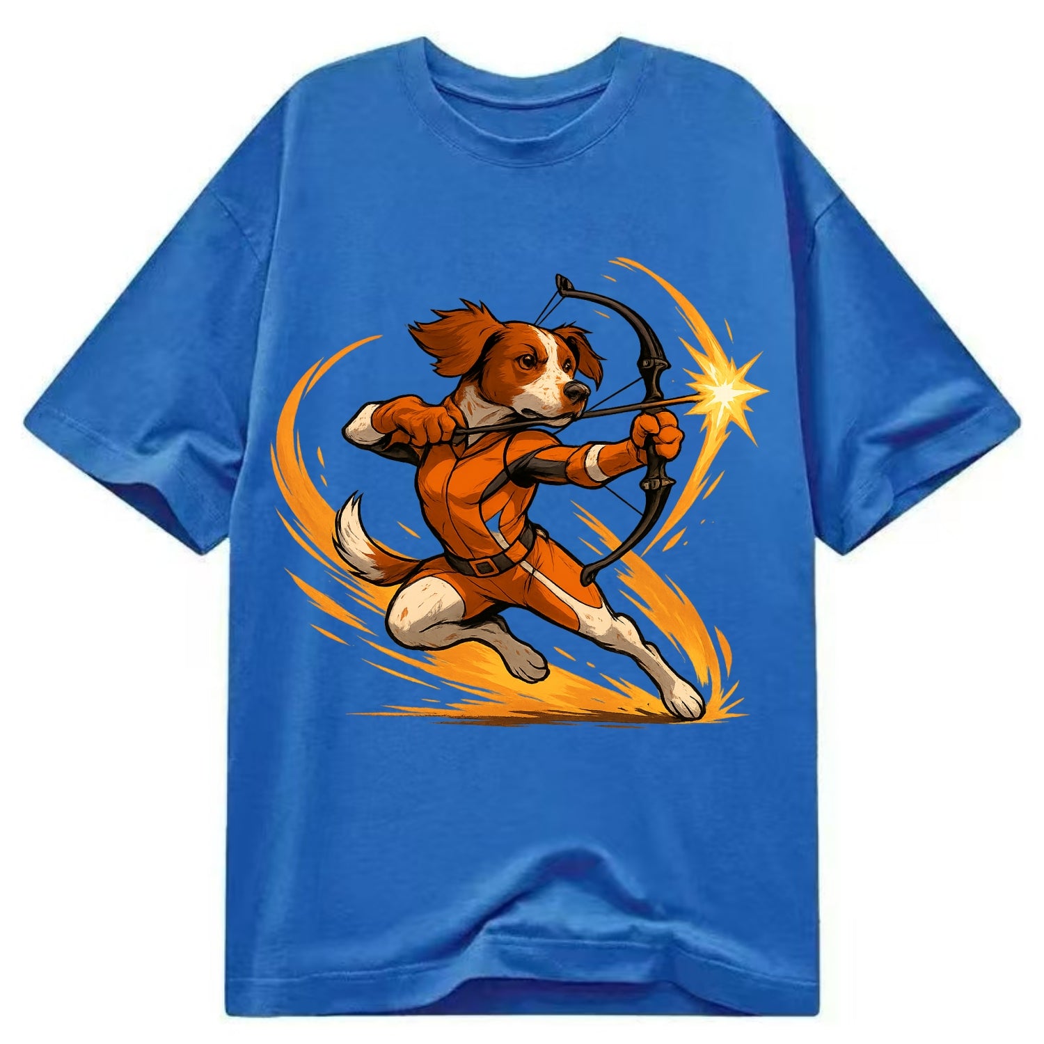 Brittany Hawkeye  - Classic T-shirt - Blue