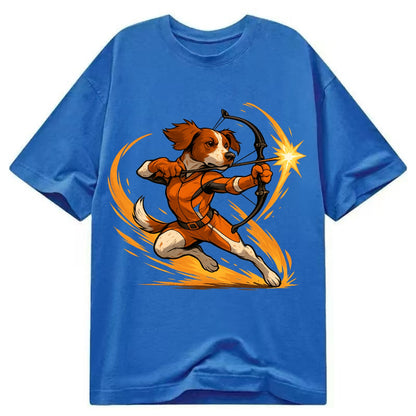 Brittany Hawkeye  - Classic T-shirt - Blue