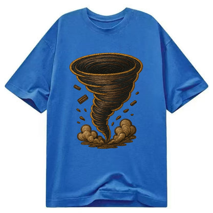 Tornado  - Classic T-shirt - Blue