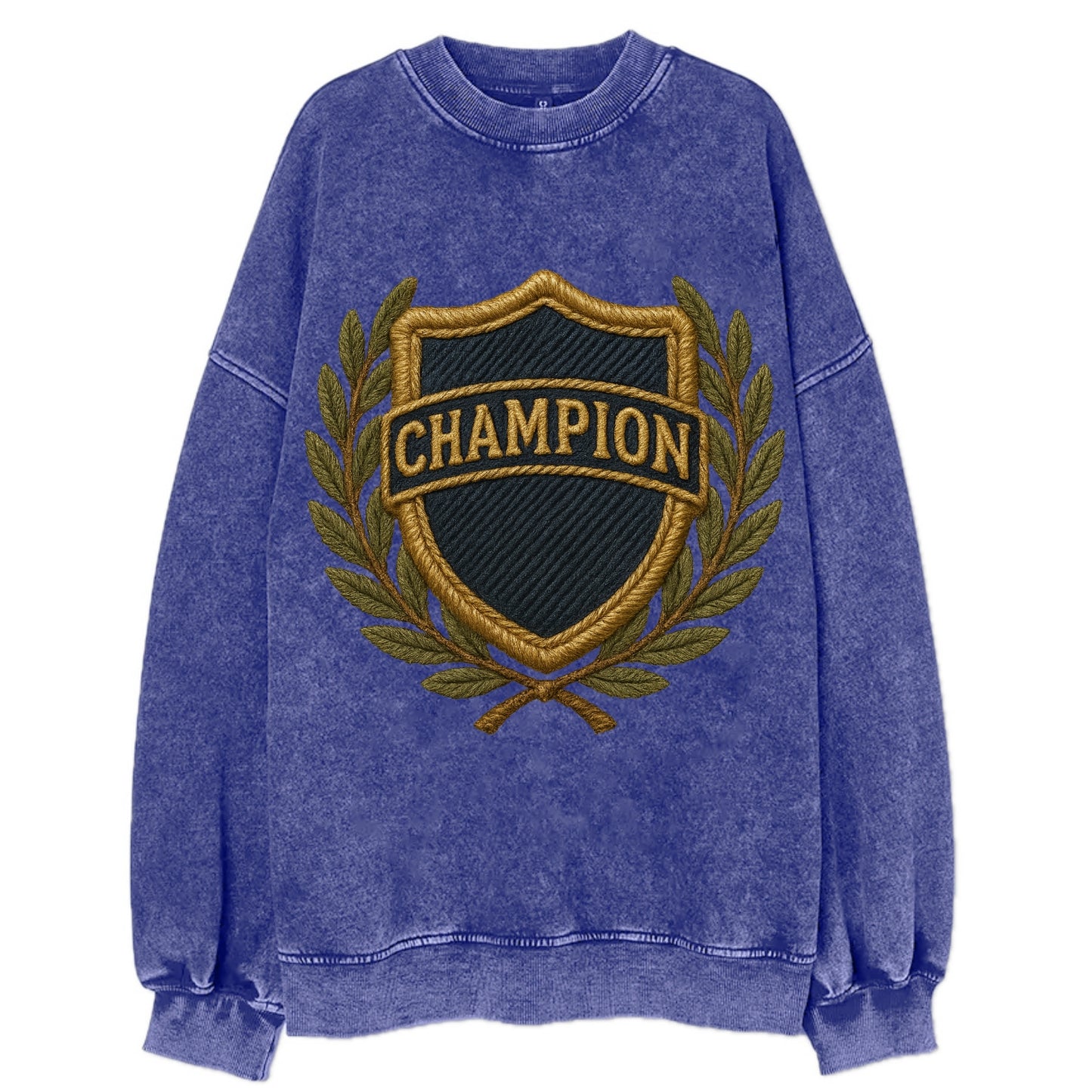Champion Shield  - Vintage Sweatshirt - Blue