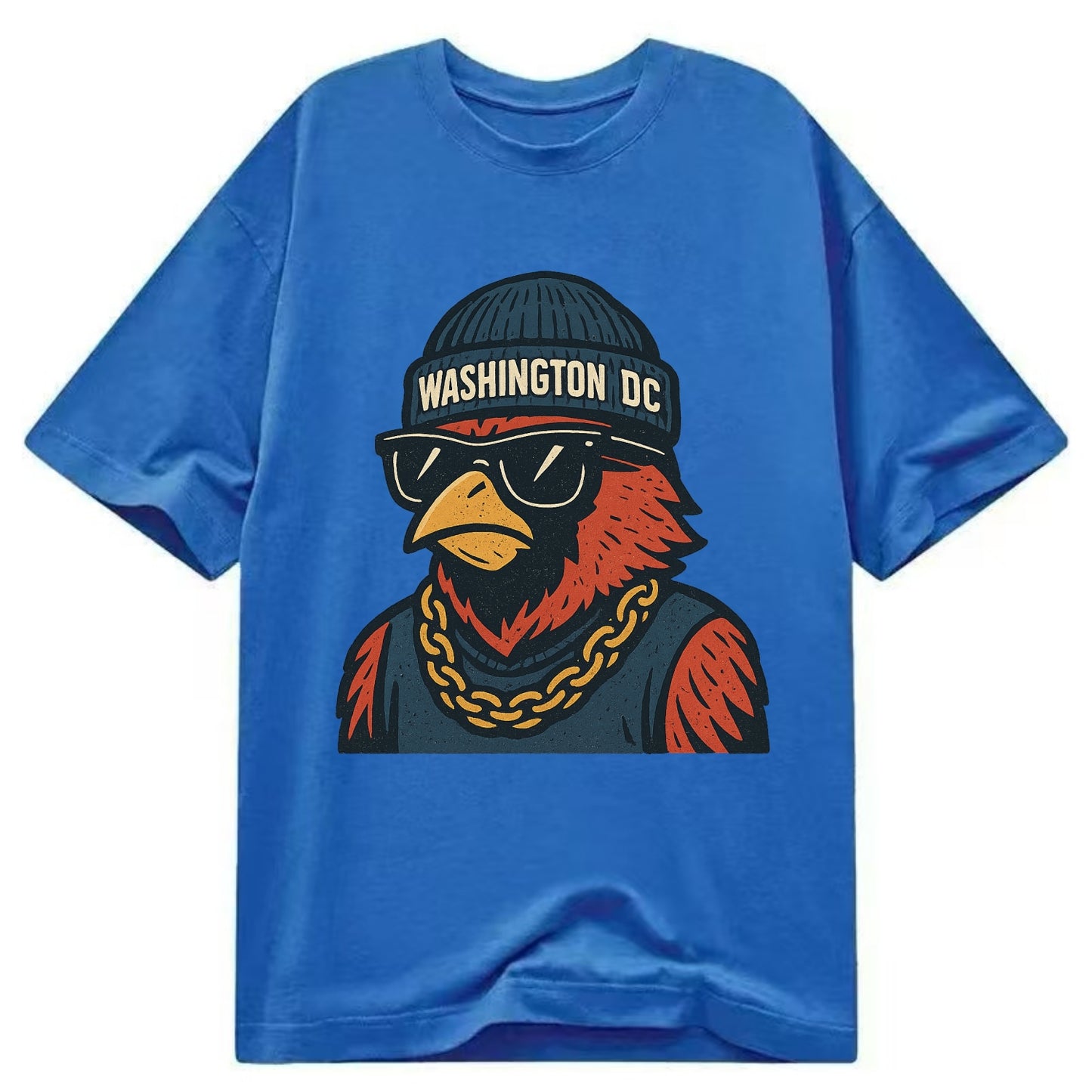 "cardinal" "washington Dc" "dc" "navy" "us East" - Classic T-shirt - Blue