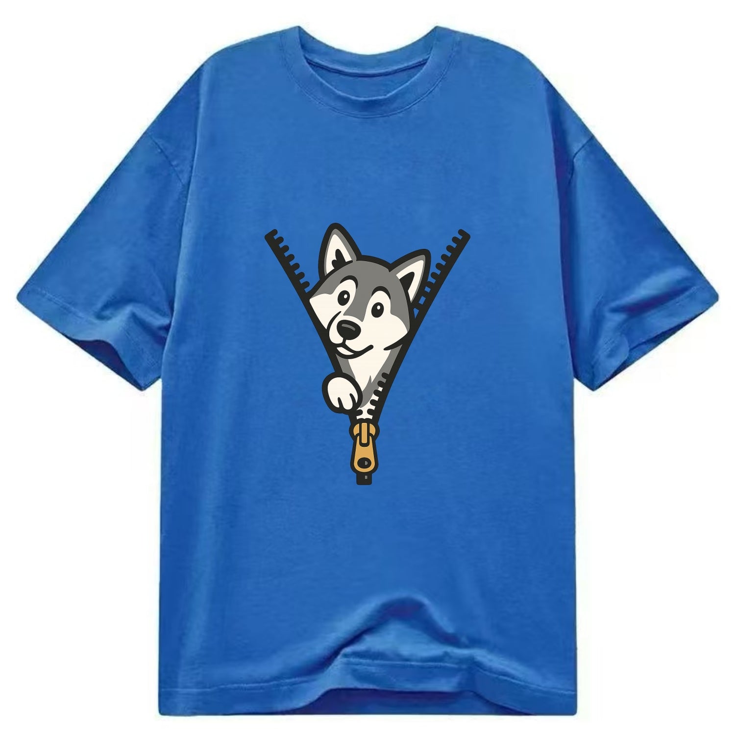 Alaskan Malamute - Classic T-shirt - Blue
