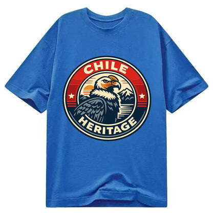 Andean Spirit Emblem - Classic T-shirt - Blue