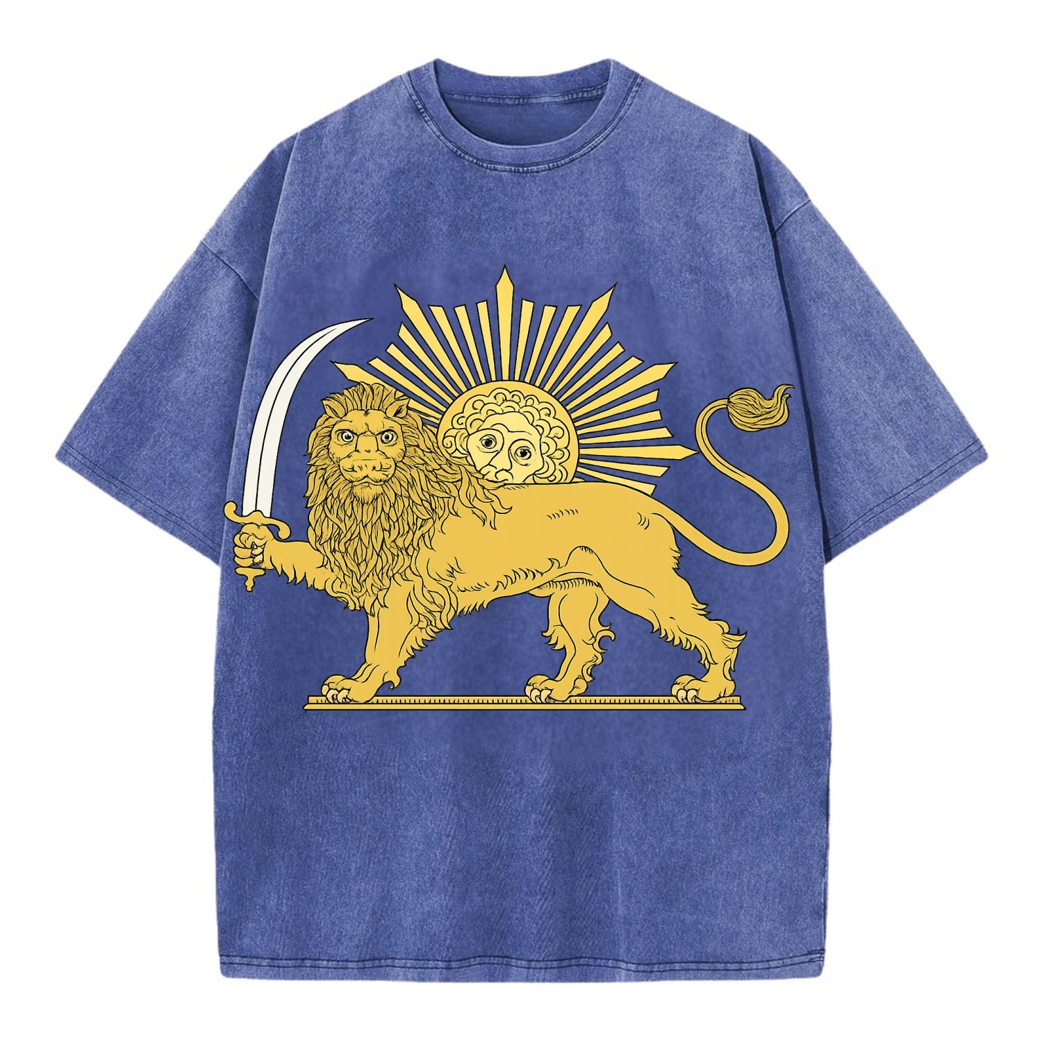 Shir O Khorshid - Vintage T-shirt - Blue