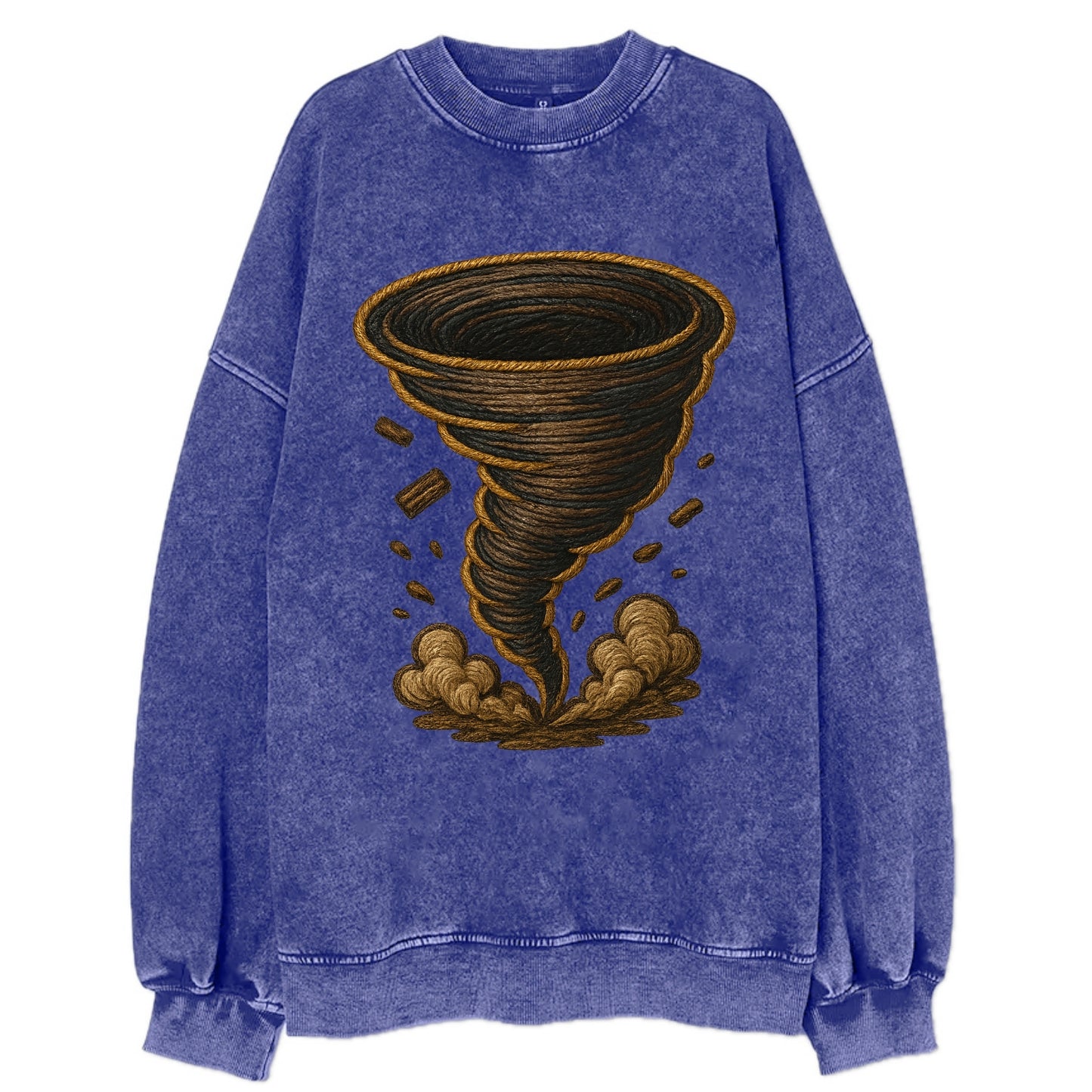 Tornado  - Vintage Sweatshirt - Blue
