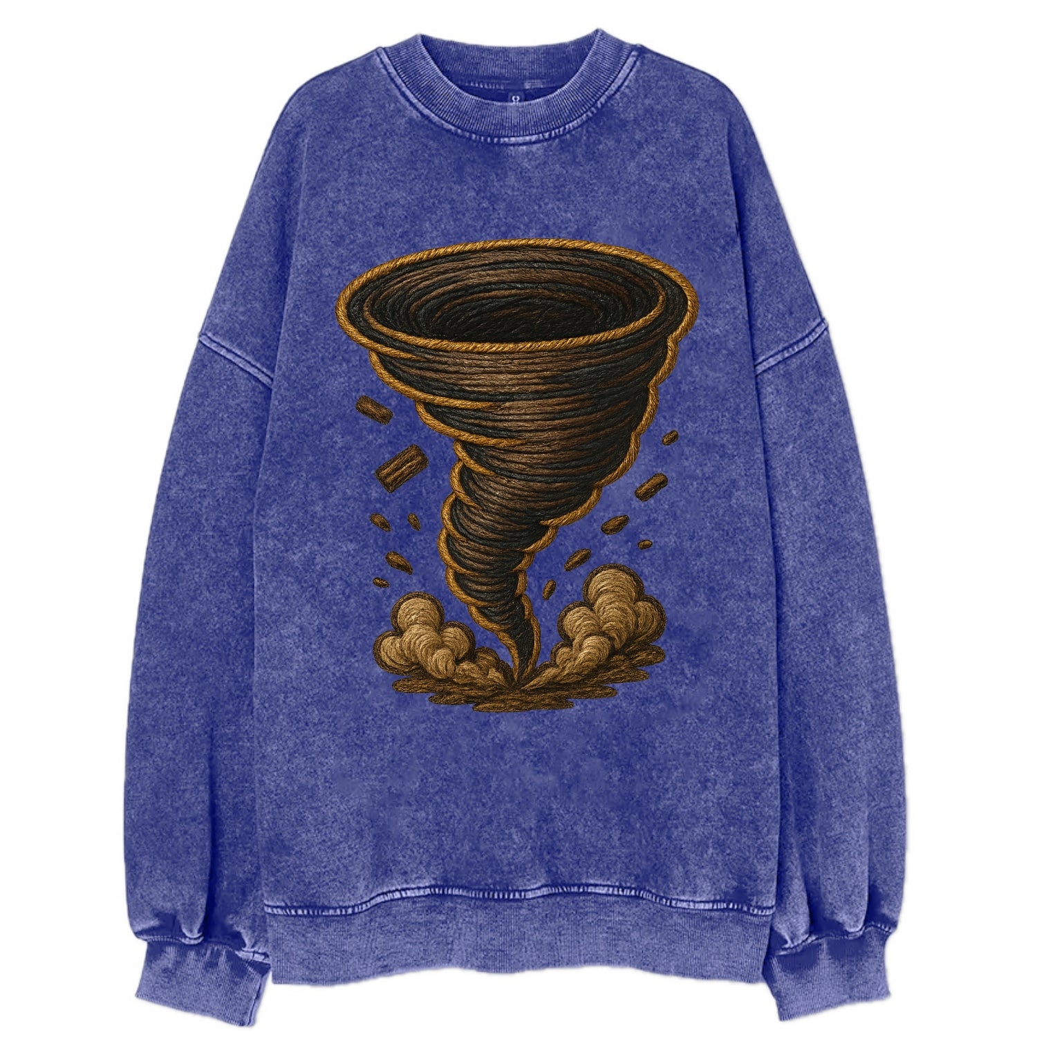 Tornado  - Vintage Sweatshirt - Blue