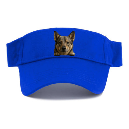 Swedish Vallhund  - Visor - Blue