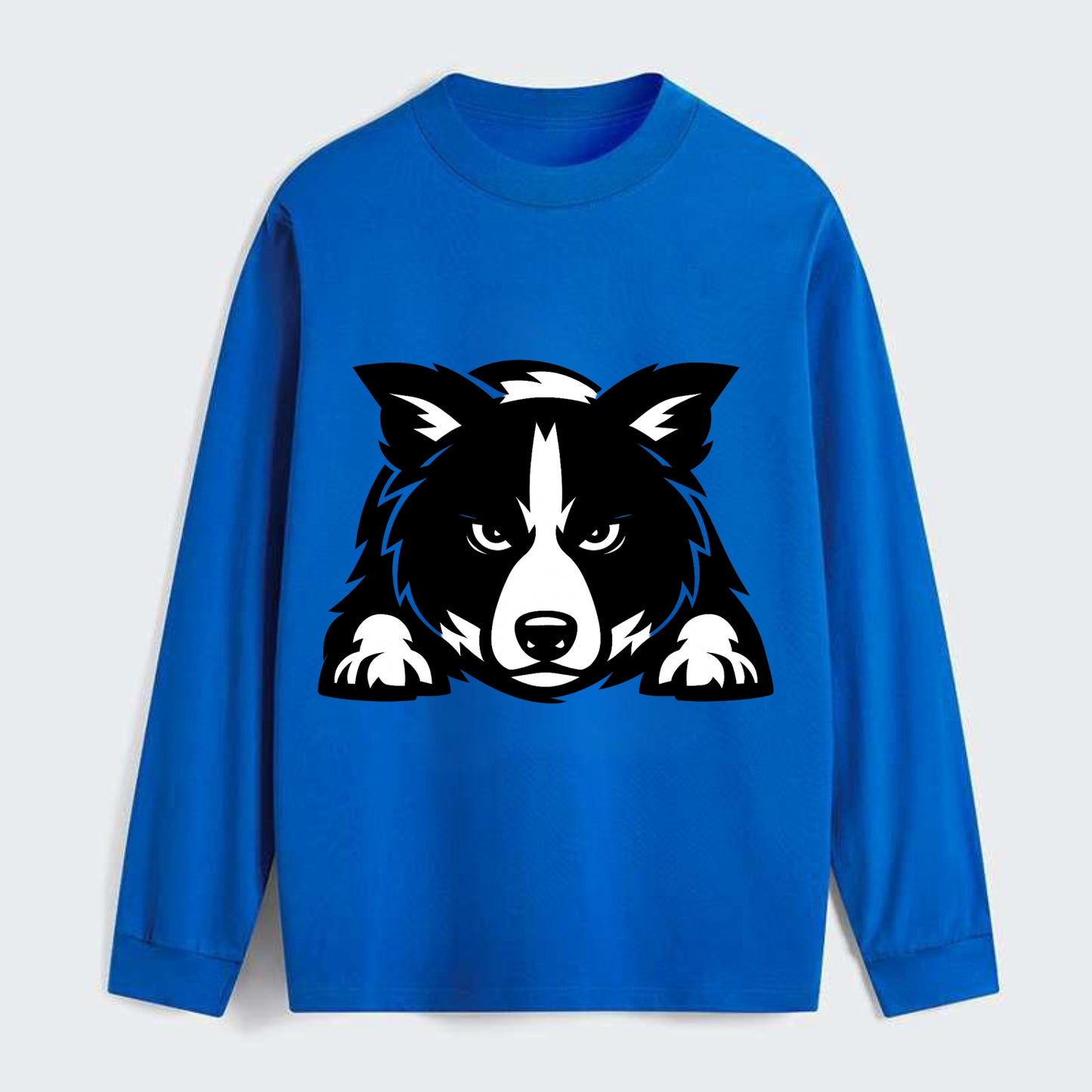 Focused Loyalty - Classic Long Sleeve Shirt - Blue