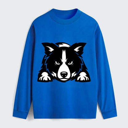 Focused Loyalty - Classic Long Sleeve Shirt - Blue