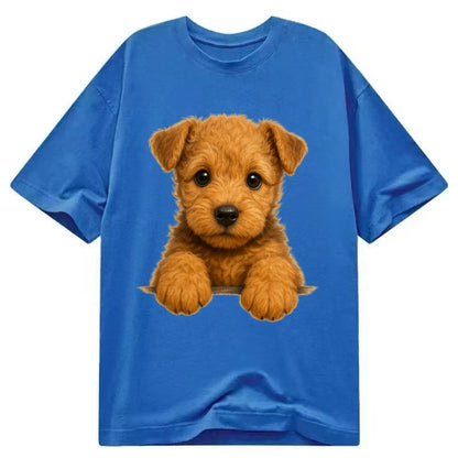 Lakeland Terrier  - Classic T-shirt - Blue