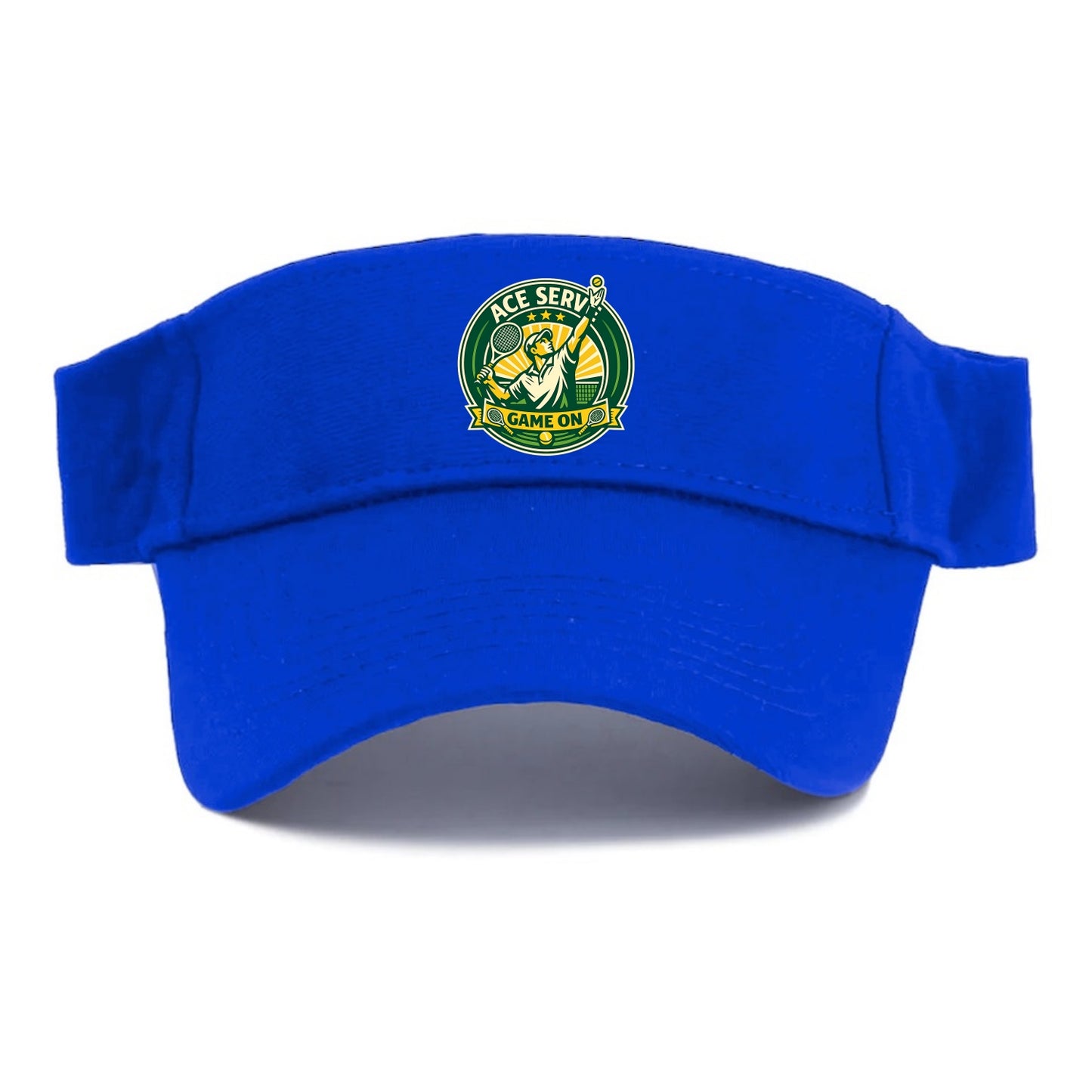 Serving Ace Emblem - Visor - Blue