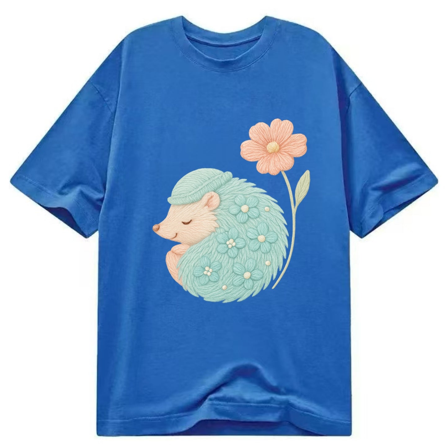 Aqua Hedgehog - Classic T-shirt - Blue