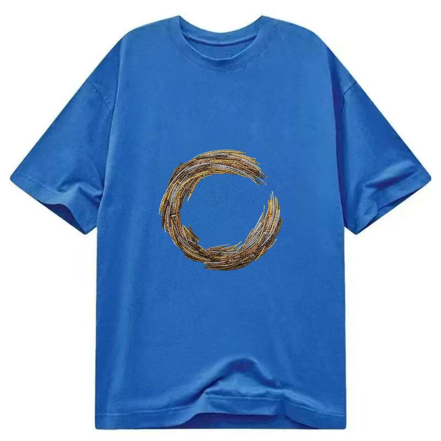 Enso Circle - Classic T-shirt - Blue