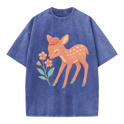 Coral Fawn - Vintage T-shirt