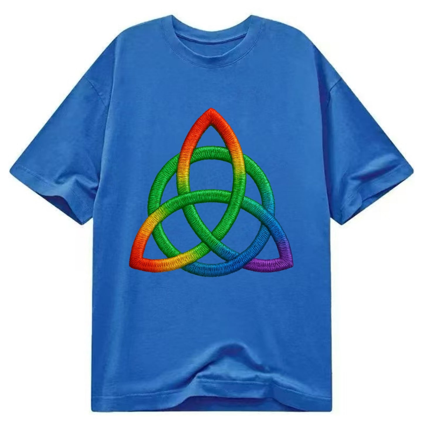 Triquetra  - Classic T-shirt - Blue