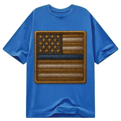 Thin Blue Line  - Classic T-shirt - Blue