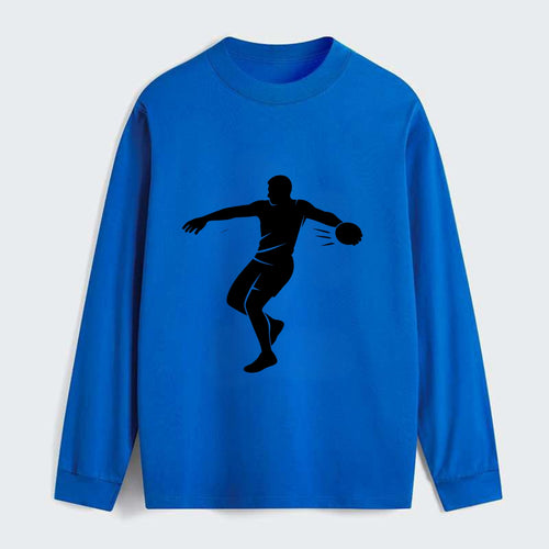 Discus thrower spinning release - Classic Long Sleeve Shirt