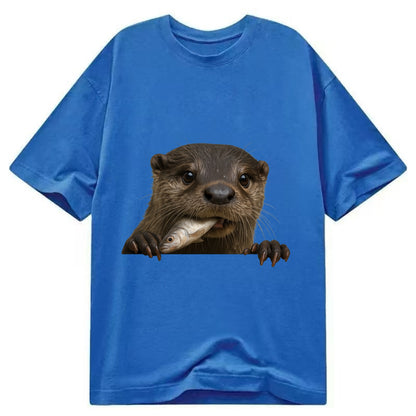 River Otter  - Classic T-shirt - Blue