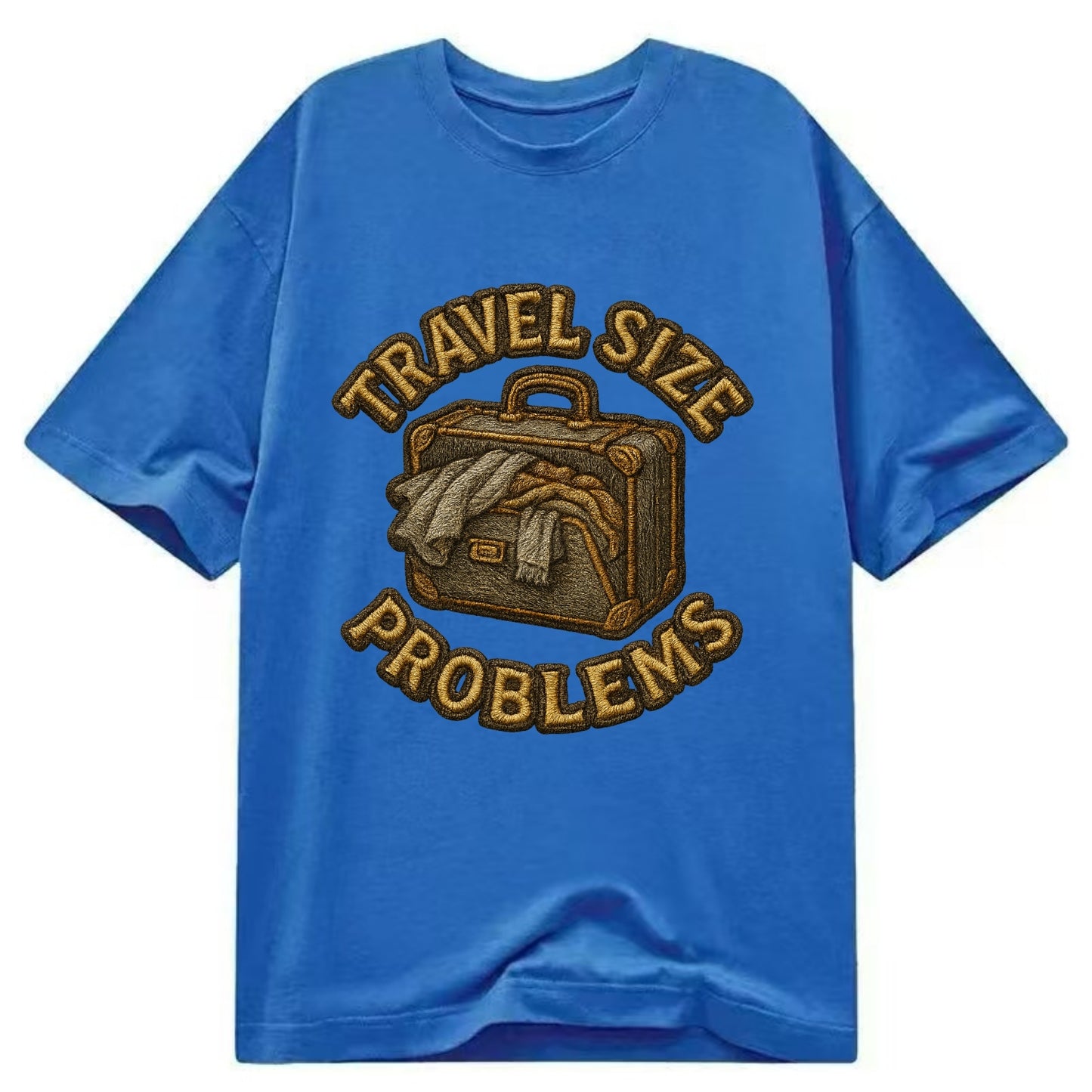 Travel Size Problems  - Classic T-shirt - Blue