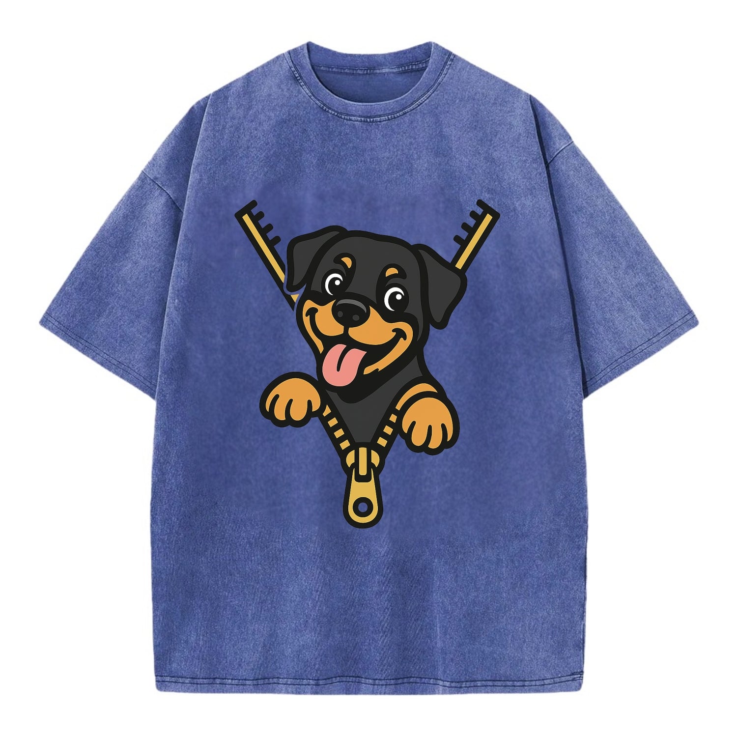 Rottweiler - Vintage T-shirt - Blue