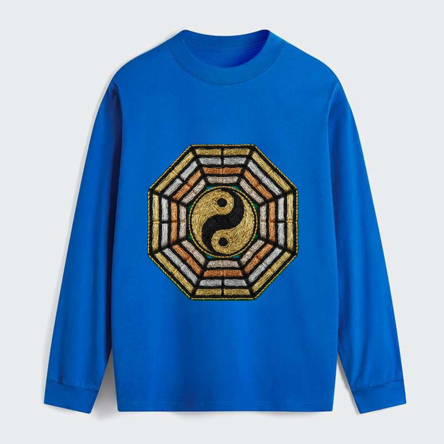 Bagua - Classic Long Sleeve Shirt - Blue
