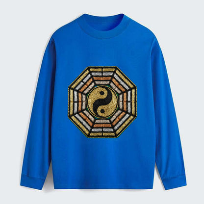 Bagua - Classic Long Sleeve Shirt - Blue