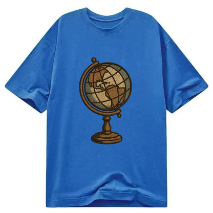 Globe  - Classic T-shirt - Blue