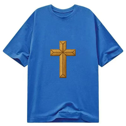 Rock Cross  - Classic T-shirt - Blue