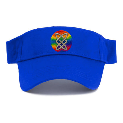 Celtic Shield Knot  - Visor - Blue
