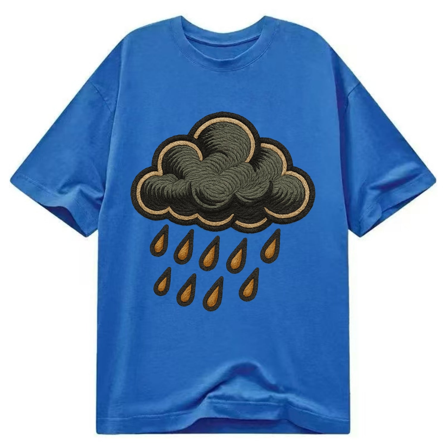 Rain Cloud  - Classic T-shirt - Blue