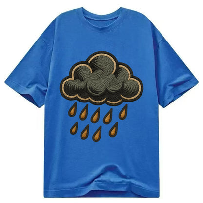 Rain Cloud  - Classic T-shirt - Blue
