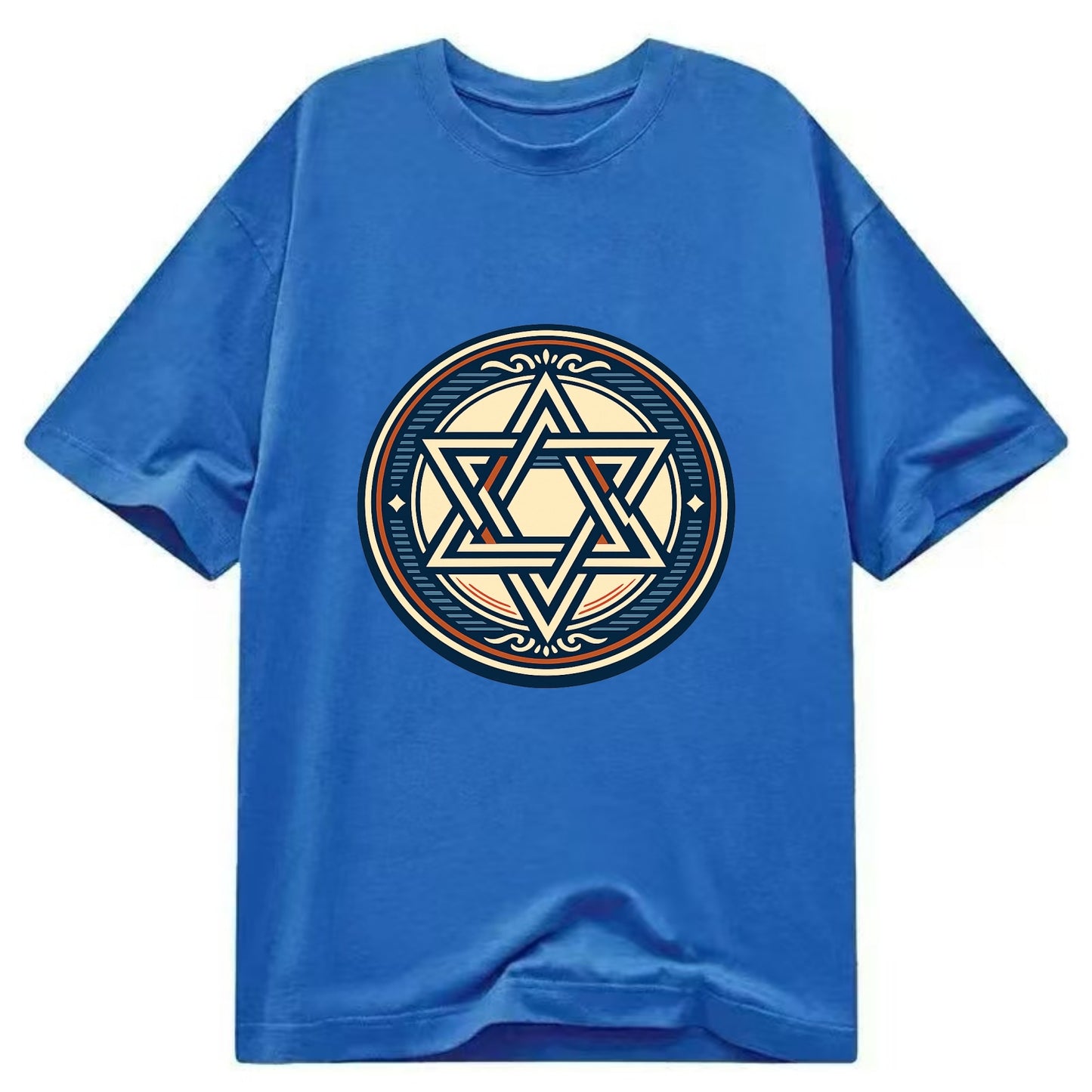Celestial Unity Emblem - Classic T-shirt - Blue