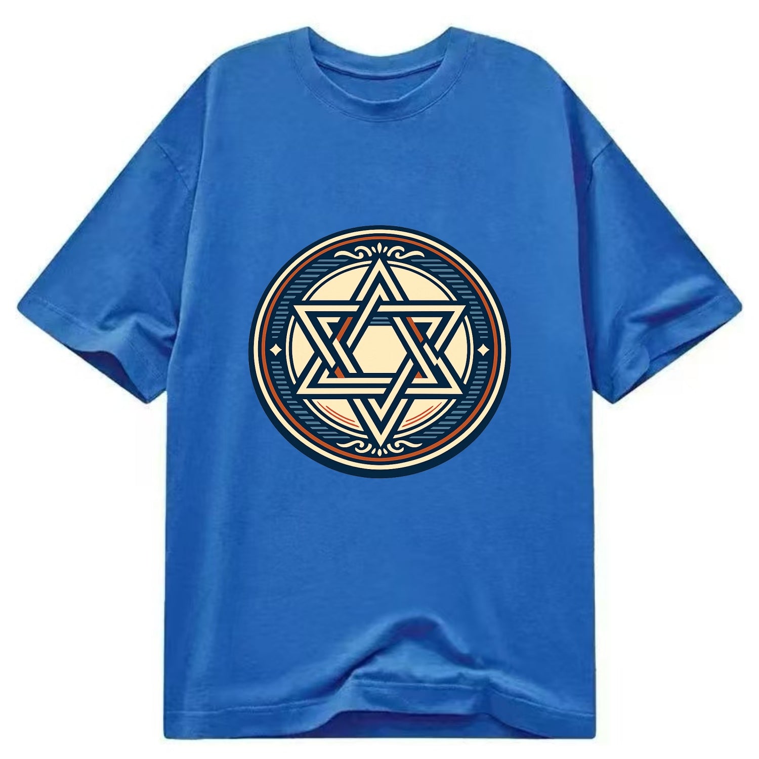Celestial Unity Emblem - Classic T-shirt - Blue