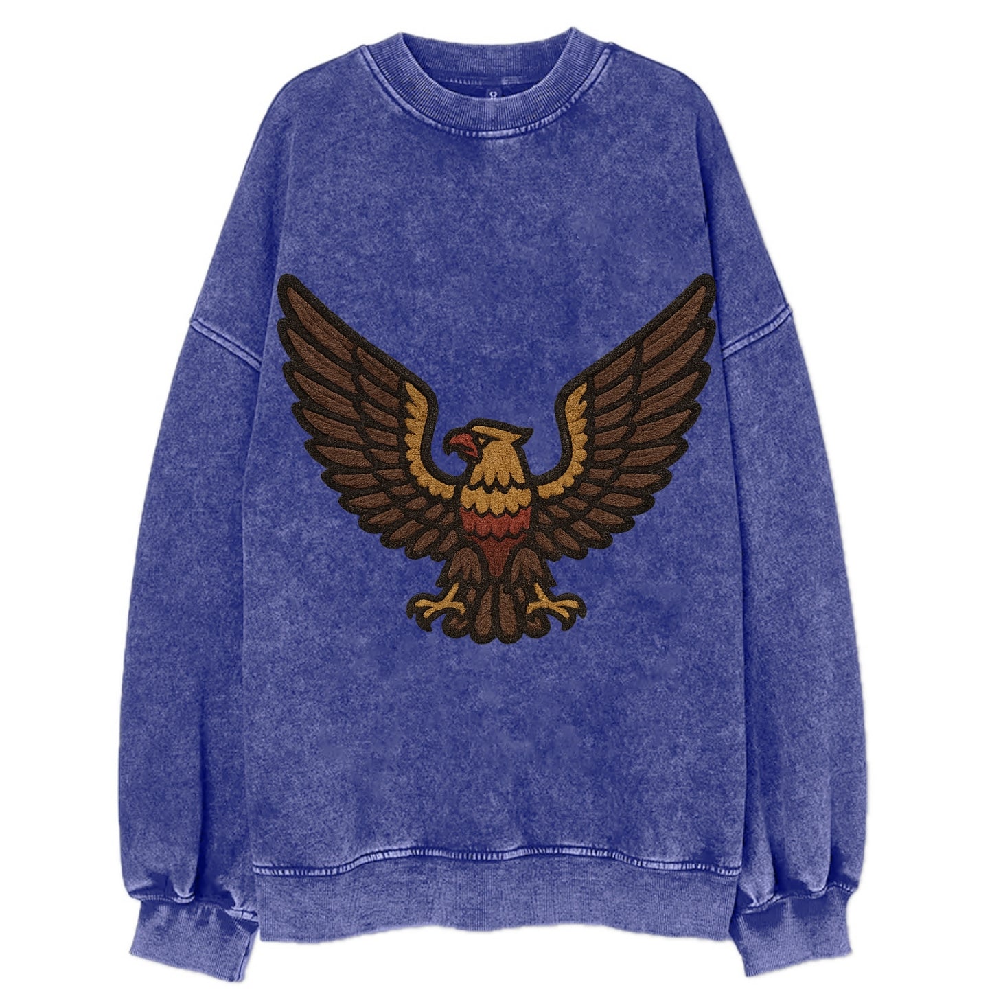 Eagle Wings  - Vintage Sweatshirt - Blue