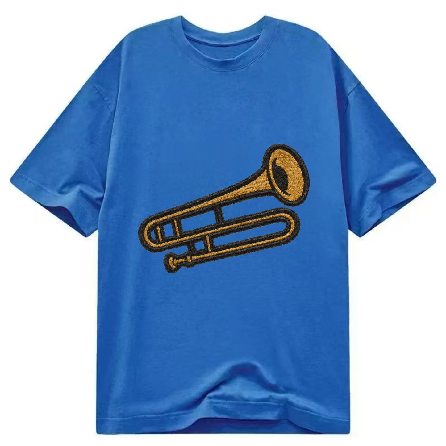 Trombone  - Classic T-shirt - Blue