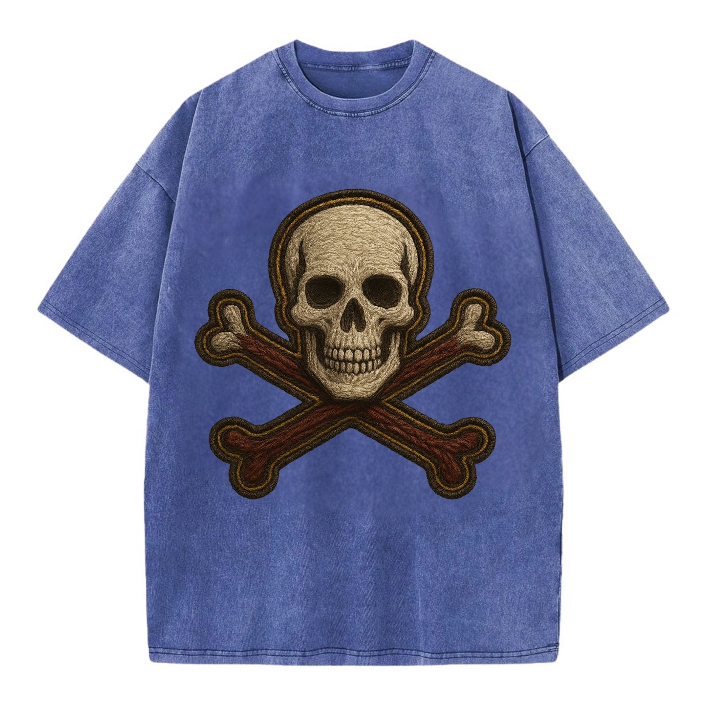 Jolly Roger  - Vintage T-shirt - Blue